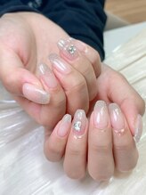 キャンディーネイル(candy nail)/ラメグラオフィスネイル