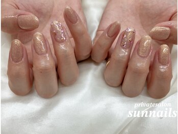 サンネイルズ(sun nails)/2本アート