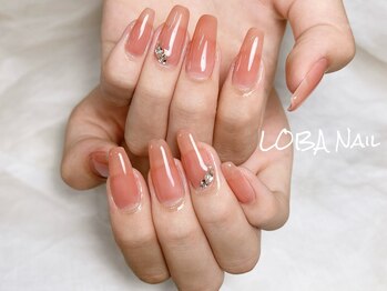 ローバ(LOBA)の写真/お仕事上派手にできない方にも♪シンプルだからこそ技術力が光る☆モチの良さも◎お得な定額コースも人気。