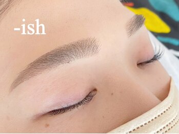 イッシュ(-ish)の写真/【美眉アイブロウWAX】表情筋のつき方や黄金比を測ったうえで一人一人に合った眉毛にデザイニング♪