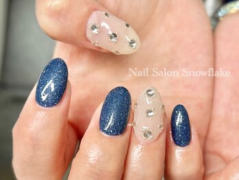 スノーフレーク(Snowflake)/ワンカラーにパーツ追加♪