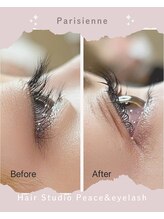 ヘアースタジオ ピース アンド アイラッシュ(Hair Studio Peace&Eyelash)/パリジェンヌ