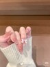 【HAND】うるつやチークマグネットネイル ストーン2粒付 ￥5500