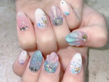 プライズアイリス アイラッシュ 池袋東口店(prize Iris eyelash)/マーメイドネイル【池袋】