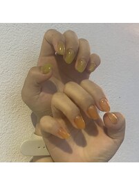 シンプルワンカラーネイル☆