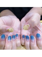 アウラ 新宿西口店(aura)/吉野担当☆お客様ネイル