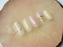 ネイルサロン フローリア(nail salon Florir)/ワンカラー×プチプチネイル
