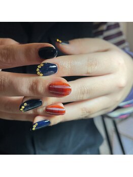 プリュネ(Prune)/チェック/落書き/インク