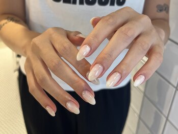 シェルネイル(SHELL NAIL)/モヤモヤ/海外/staff:Yuzuha