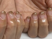 ネイルビジョルノ つくばみどりの店(Nail Begiorno)/ラメグラデーションネイル