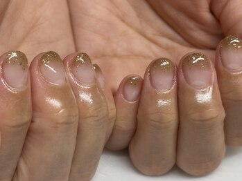 ネイルビジョルノ つくばみどりの店(Nail Begiorno)/ラメグラデーションネイル