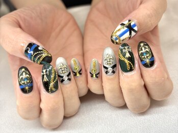 ケーエヌ(KN)/衣装モチーフネイル