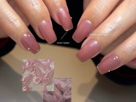 ピンクニュアンスカラー