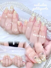 ちゅるんレモンイエローネイル♪
