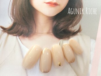 アグニークリッシェ(Agunik Riche)/【シンプルネイル】