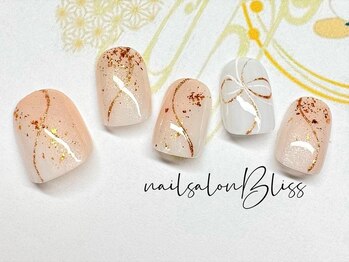 成人式 シンプルコース 5500 Pg ネイルサロンブリス Nail Salon Bliss のフォトギャラリー ホットペッパービューティー
