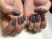 リュミエール(lash&brow lumiere)/手書きレオパード