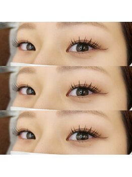 アンドグレース ブロウ 稲沢店/カラーエクステ