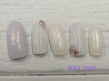 アウラネイルズ(aura nails)/☆ハンドデザインコース　¥8800