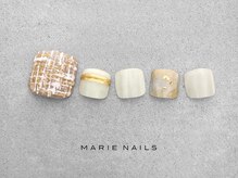 マリーネイルズ 大阪梅田店(MARIE NAILS)/フット新規 7000円 0912c くすみ