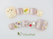 エリクサーネイル 五反田(Elixir Nail)/フットやり放題／クーポン使用