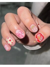 ガーリーネイル