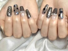 プリュム(plume)/シアーブラックネイル