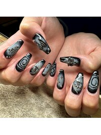 個性派ネイル