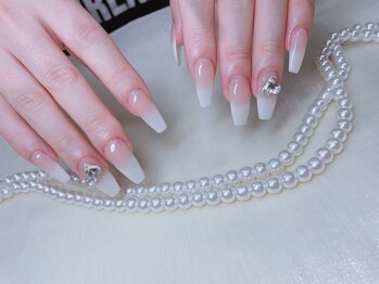スノーネイルサロン 新宿店(Snow nail salon)/グラデーション/パーツ