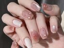 旬のさくらんぼ夏ネイル