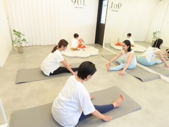 キューマルイチヨガサロン(901.yogasalon)の写真/【完全個室】初心者様歓迎☆女性専用/資格インストラクター指導◎年々痩せにくくなっていると感じる方も！