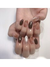 クリスタルネイルサロン(Crystal Nail)/秋ニュアンス