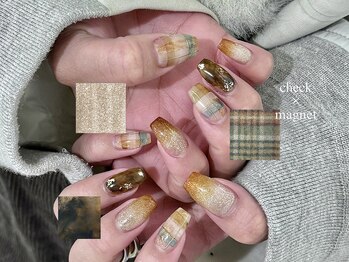 チェックネイル