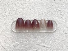 ペルルネイル(perle nail)/グラデーション×ミラー