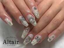 アルタイル(Altair)/キラキラクリスマスネイル♪