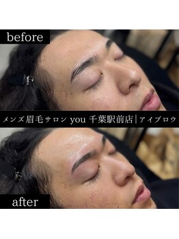 ユー 千葉駅前店(you)/メンズ眉毛/メンズ眉/千葉駅