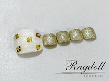 ネイルアンドアイラッシュ ラグドール 松田店/【FOOT】春トレンドデザイン