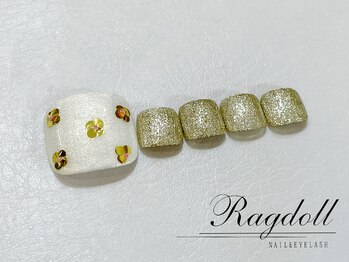 ネイルアンドアイラッシュ ラグドール 松田店/【FOOT】春トレンドデザイン