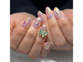 ミニムジュエル(MINIM JeWeL)/キラキララメに蝶々♪