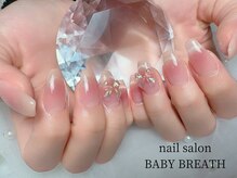 ベイビーブレス(BABY BREATH)/チークマグネットネイル