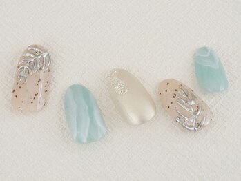 ネイルサロン ソウ 京橋店(Nail Salon Sou)/メタルフェザーnail