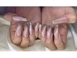 スカルプ☆長さ出し☆ラメグラ