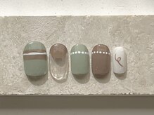 カラ ネイル 中津店(calla nail)/シンプル×ガーリー♪