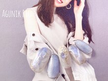 アグニークリッシェ(Agunik Riche)/【大理石ネイル】