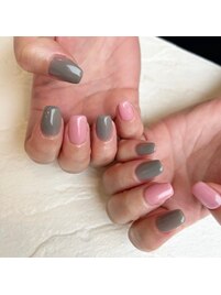 ワンカラーハンドネイル