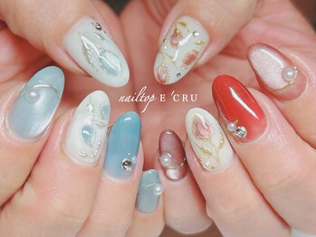 ネイルトップエクル(nail top E CRU)/