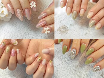 ソネルサロン 駒込店(SONEL SALON)の写真/デザイン豊富なサロンで定番デザインから季節に合わせたネイルまであなたにぴったりのネイルが見つかる◎