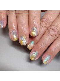 ニュアンスネイル/ミラーネイル