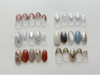 エスパルティール(Spartir)の写真/6種類から選べる冬デザインキャンペーン♪ケア代込み5900yen◎肌なじみ良いスキンカラー多数ご用意あり◎