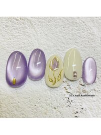 定額制ネイル3月